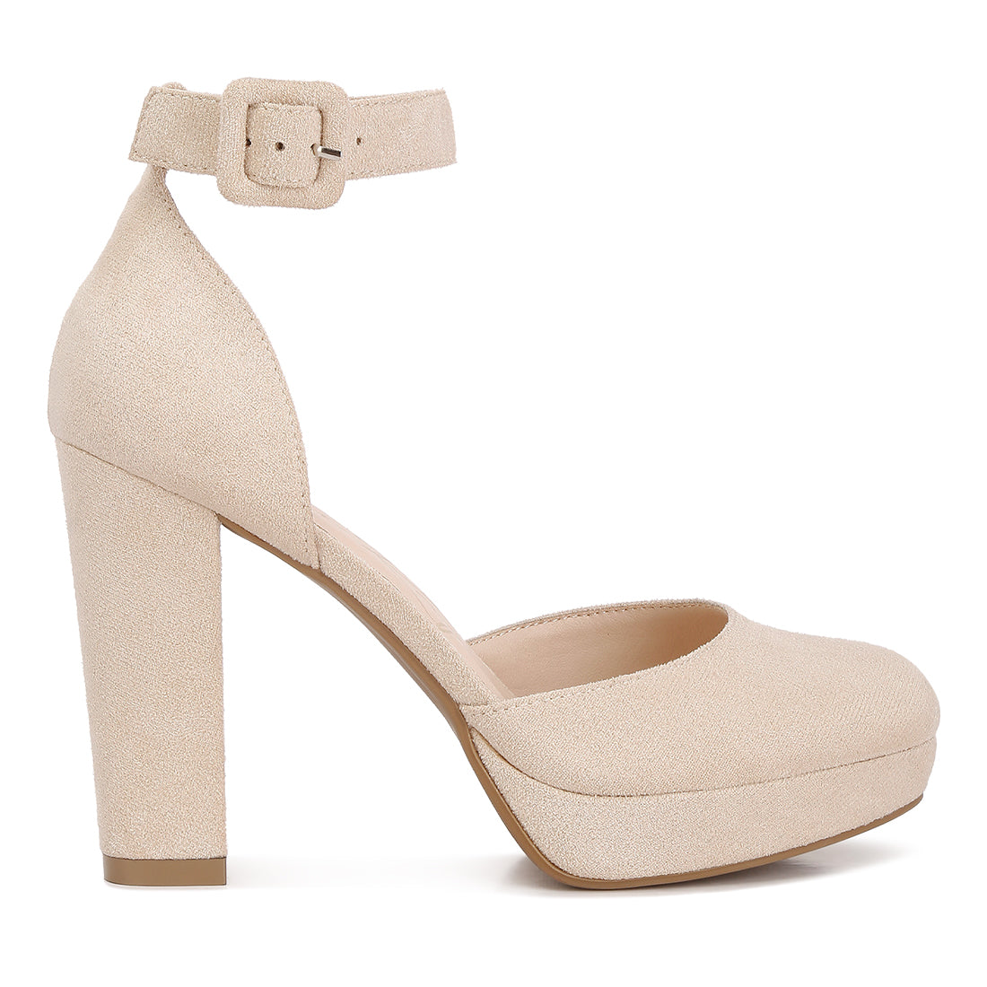 inigo interchangeable ankle strap platform sandals#color_beige