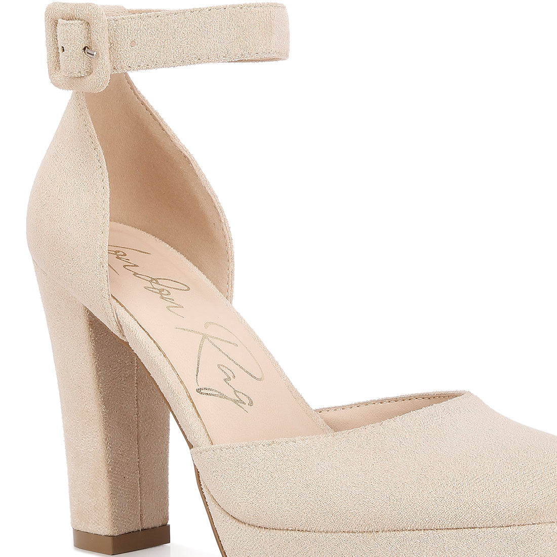 inigo interchangeable ankle strap platform sandals#color_beige