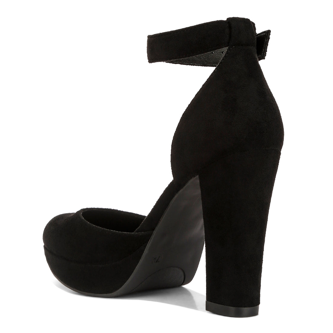 inigo interchangeable ankle strap platform sandals#color_black