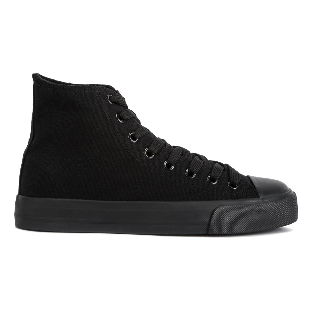 carew canvas high top sneakers#color_black