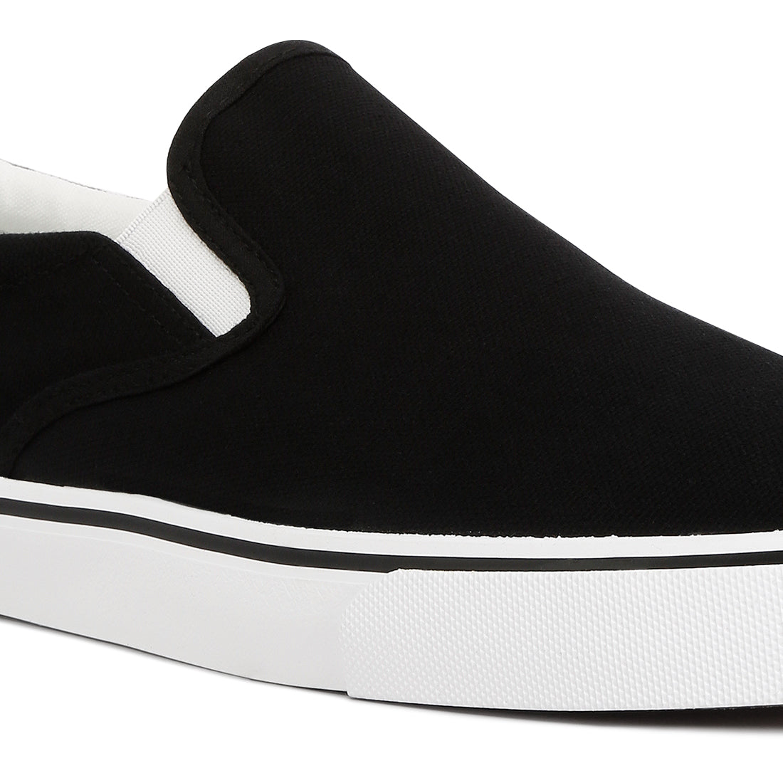 merlin canvas slip on sneakers#color_black