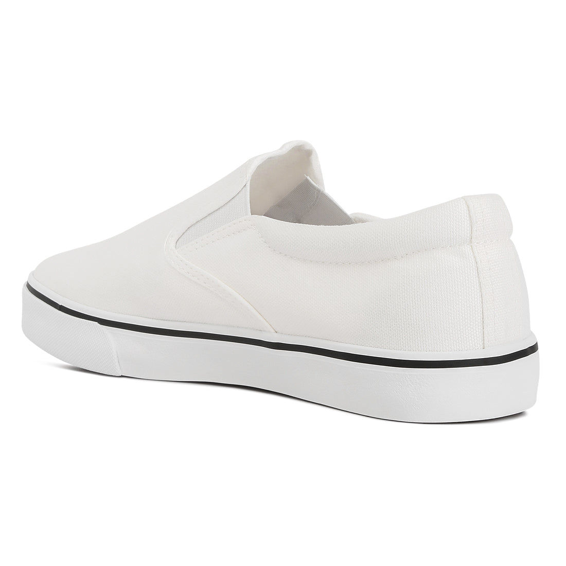 merlin canvas slip on sneakers#color_white