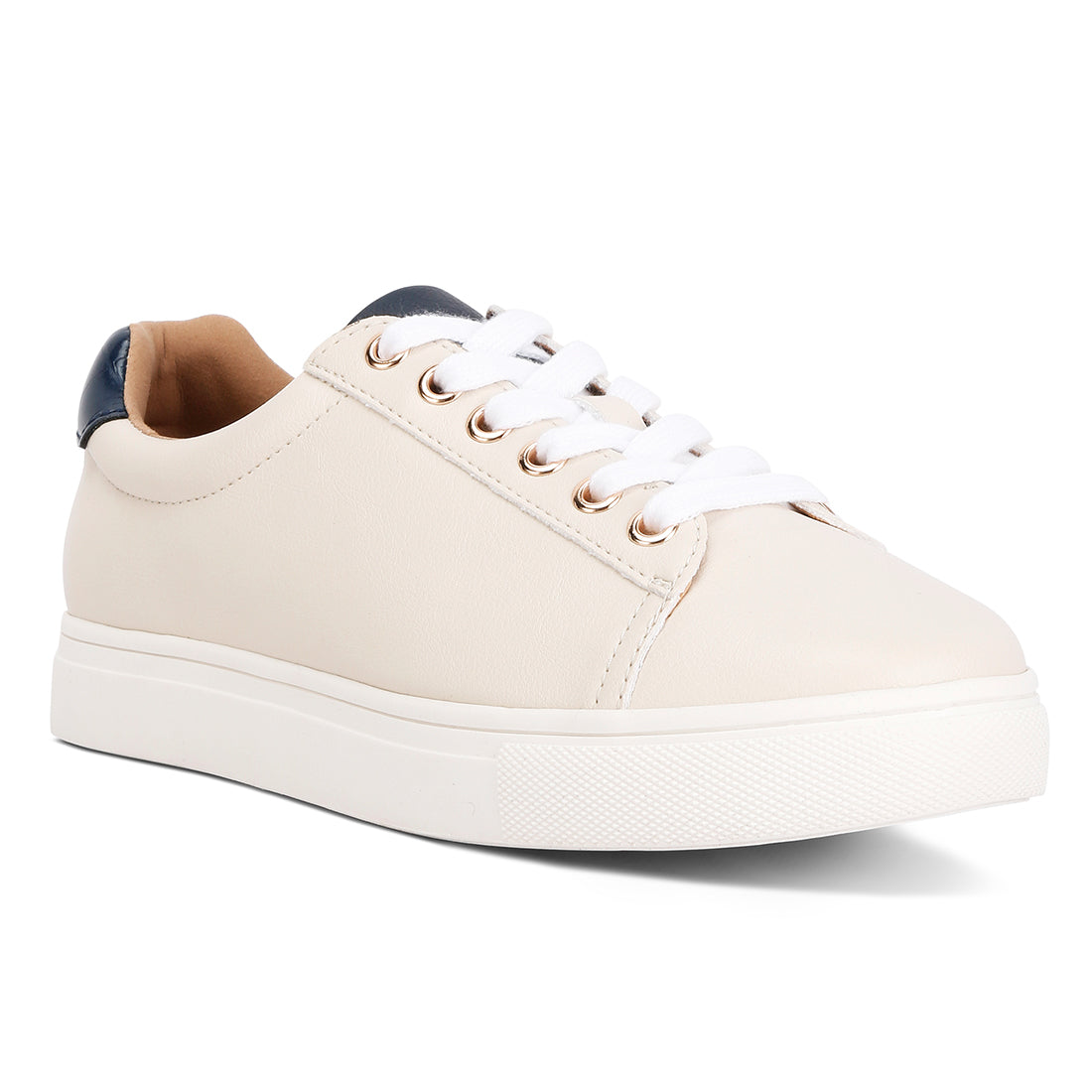 colette croc back panel sneakers#color_cream