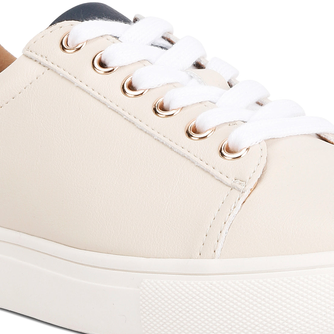 colette croc back panel sneakers#color_cream