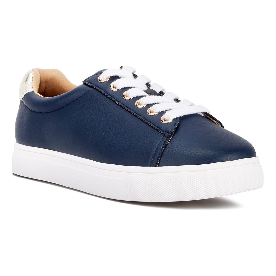 colette croc back panel sneakers#color_navy
