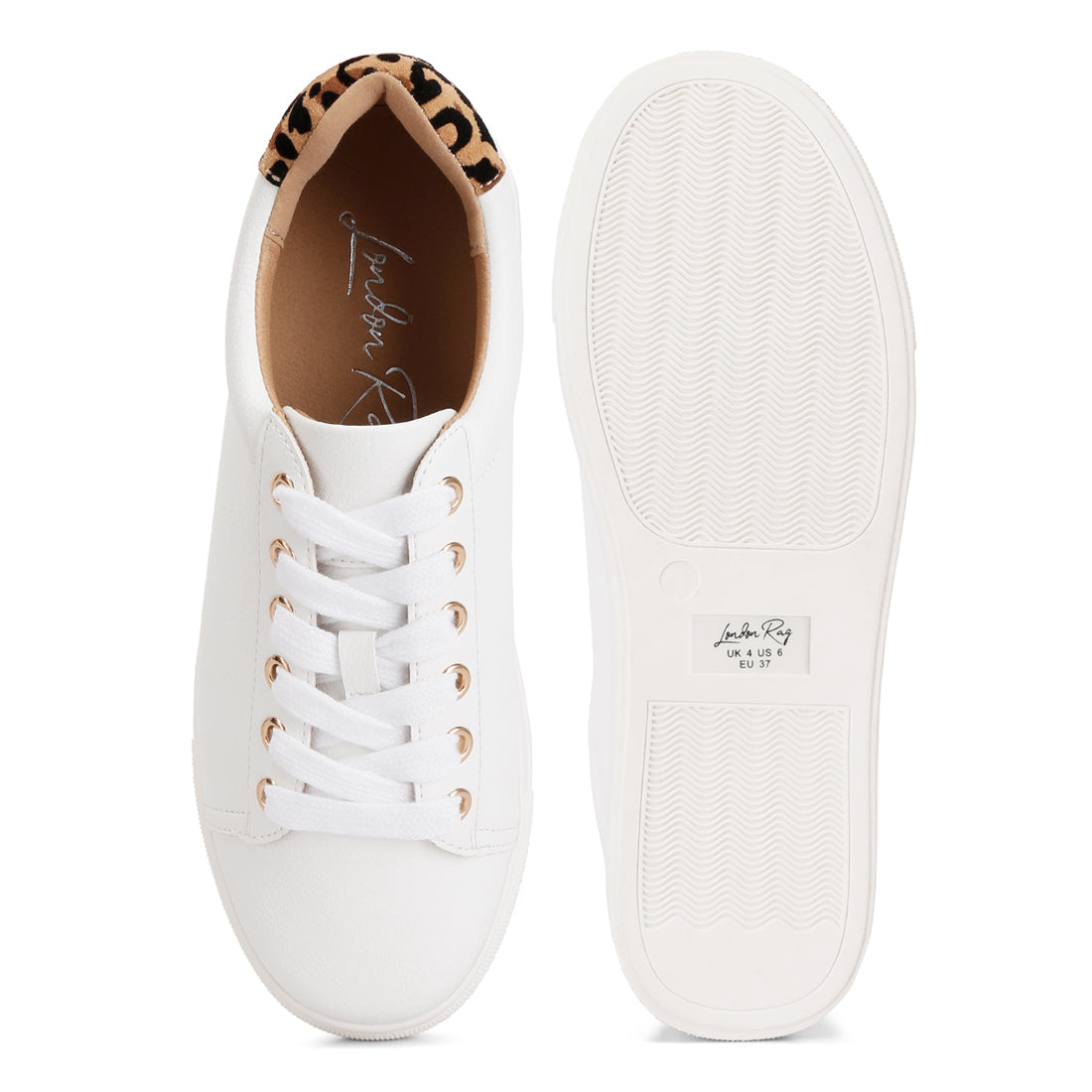 colette croc back panel sneakers#color_brown