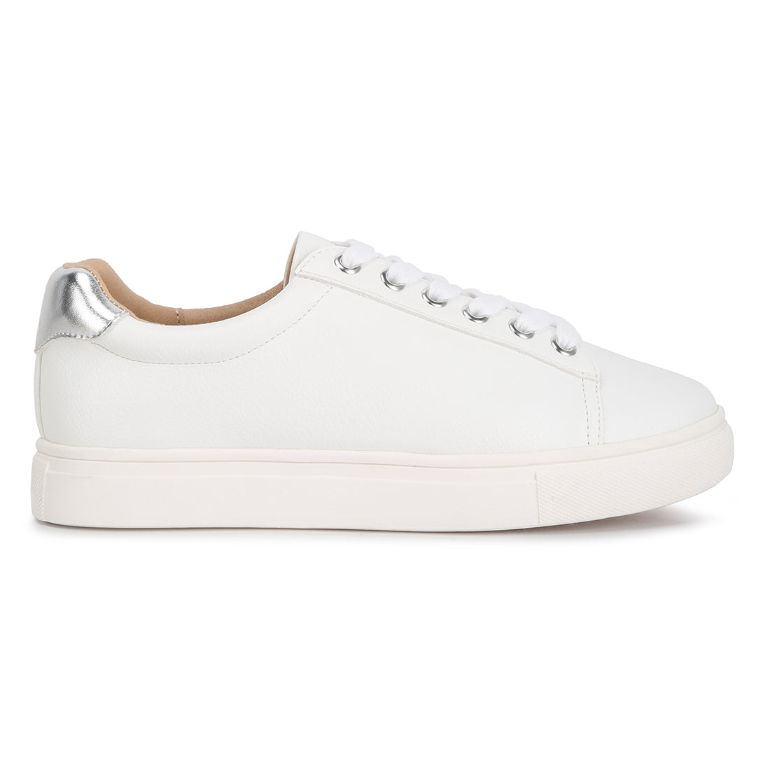 colette croc back panel sneakers#color_silver