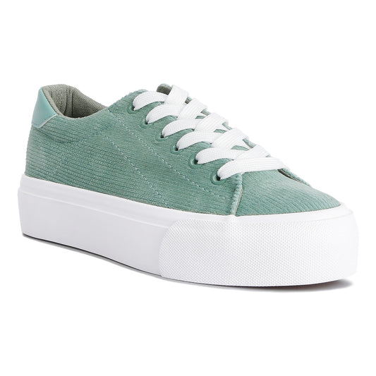 hyra solid flatform canvas sneakers#color_mint