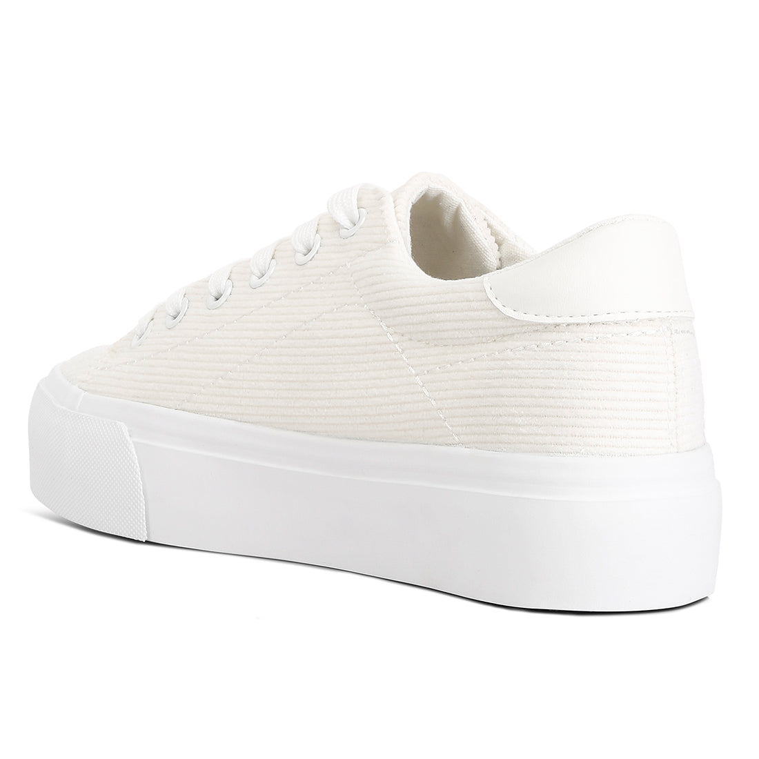 hyra solid flatform canvas sneakers#color_white
