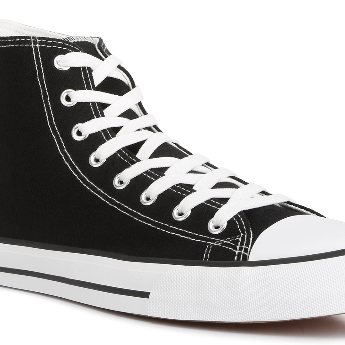 high ankle canvas sneakers#color_white