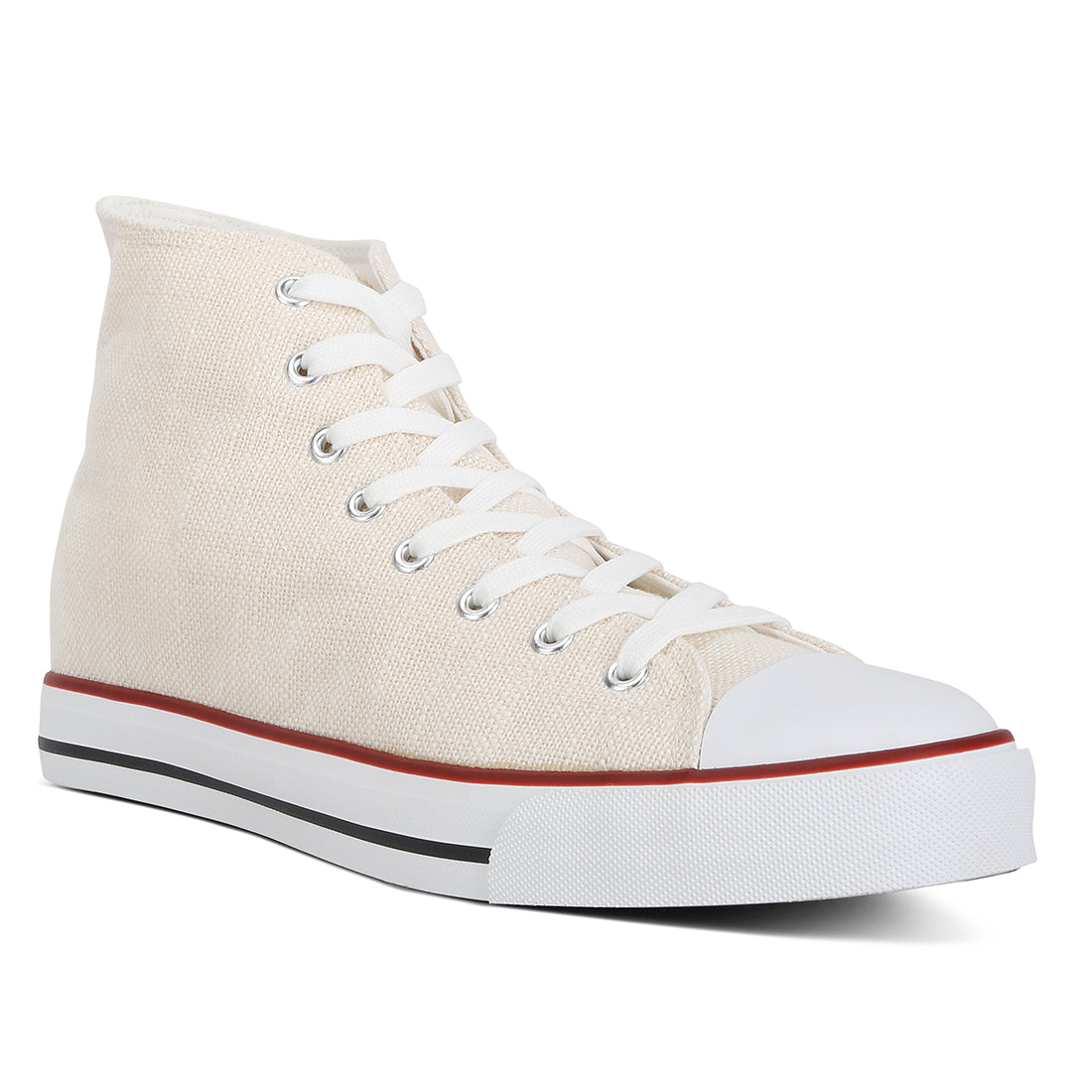 high ankle canvas sneakers#color_beige