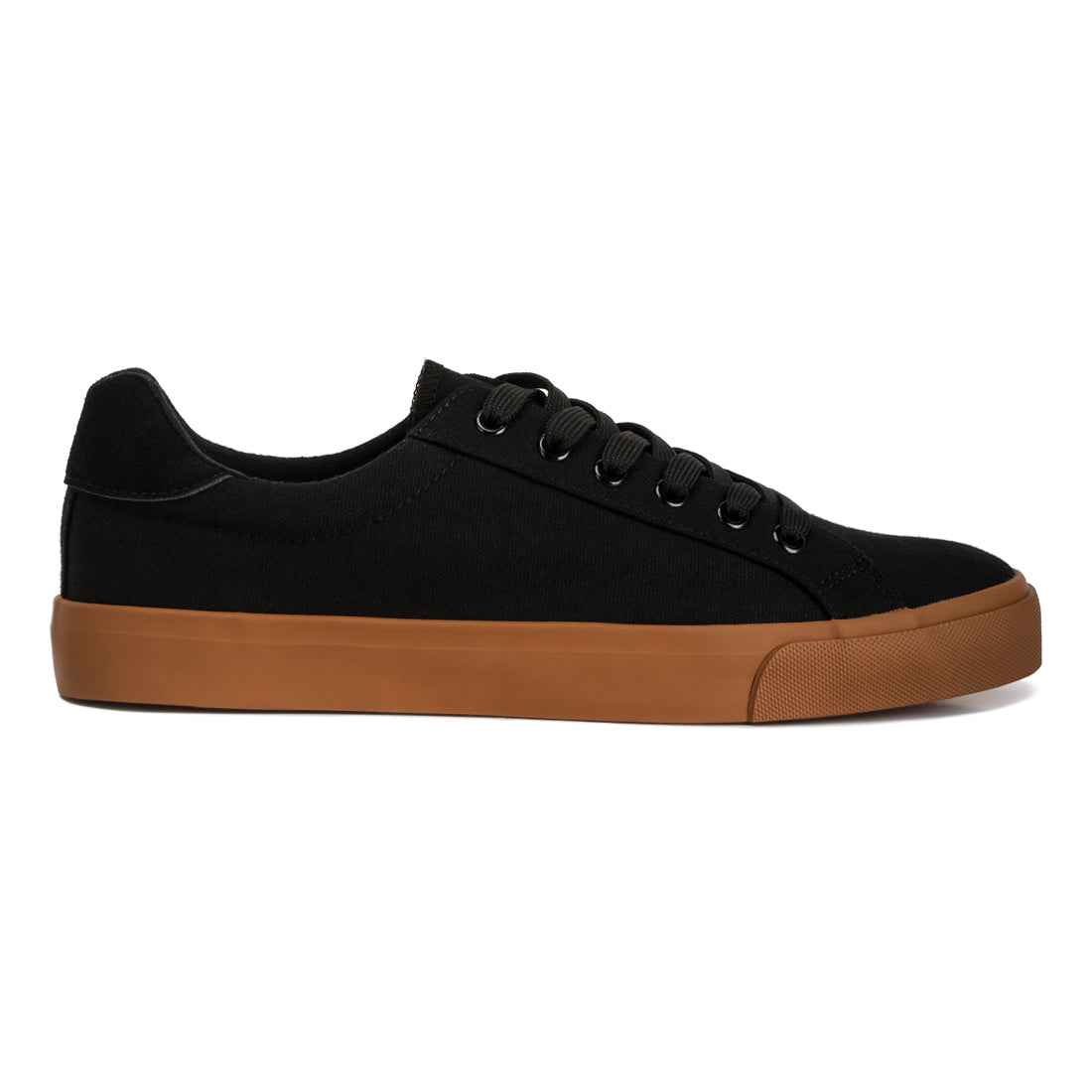 color block casual canvas sneakers#color_black