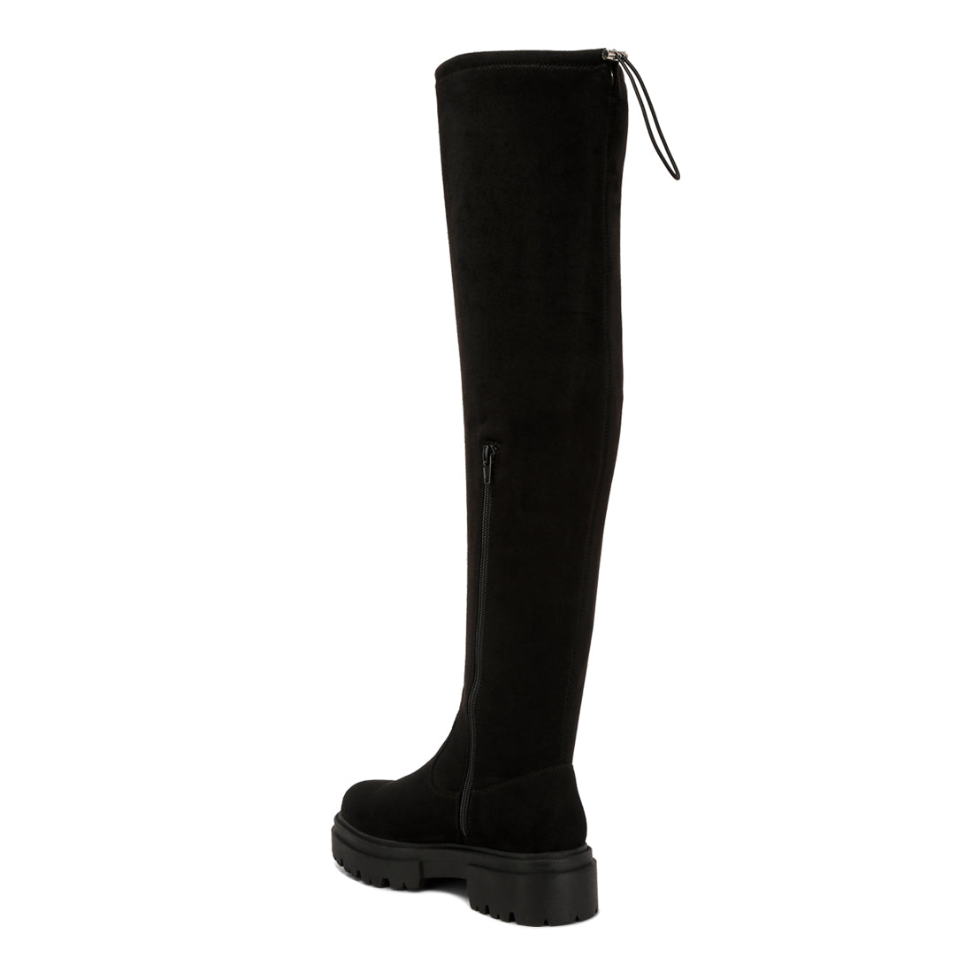 Babette Drawstring Detail Knee High Boots