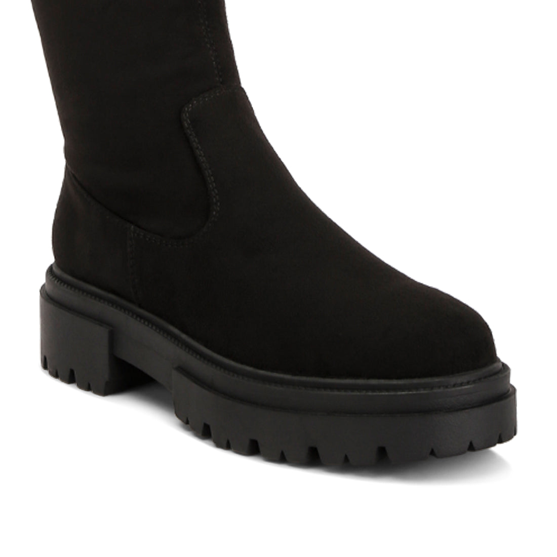 Babette Drawstring Detail Knee High Boots