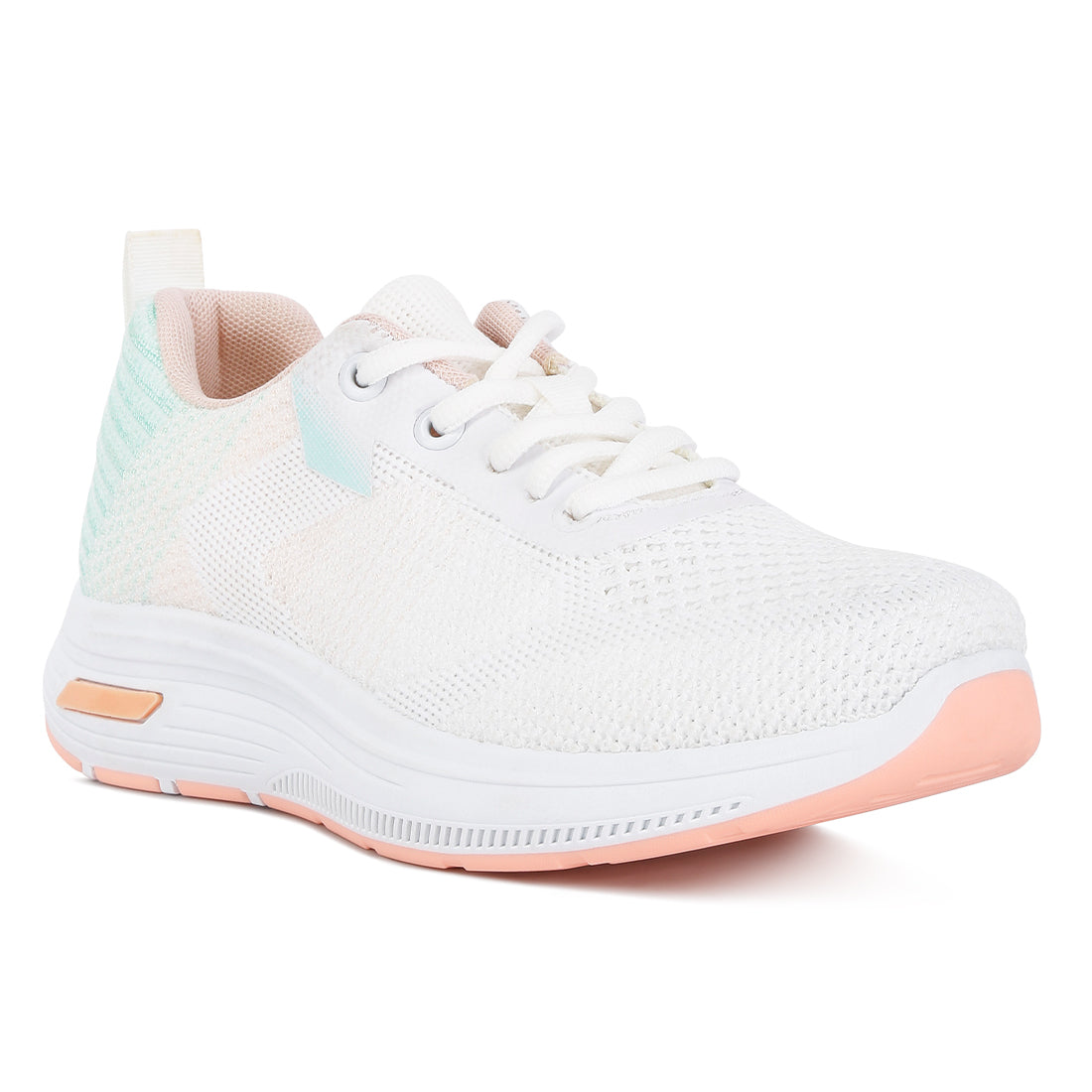 synthia contrasting chunky sneakers#color_green