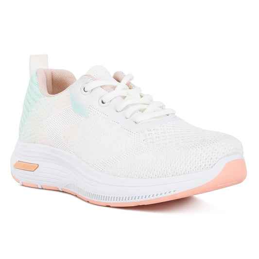 synthia contrasting chunky sneakers#color_green