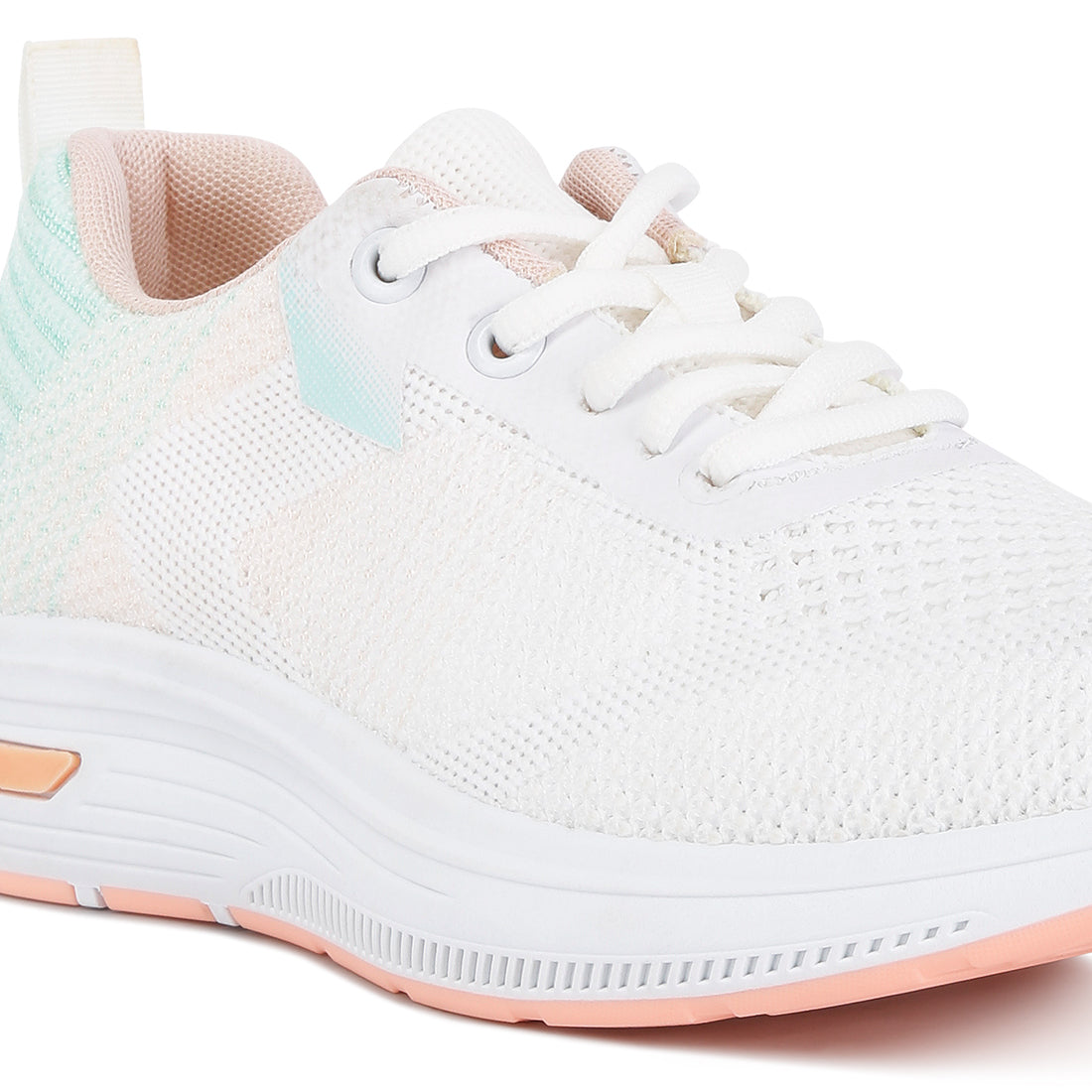 synthia contrasting chunky sneakers#color_green