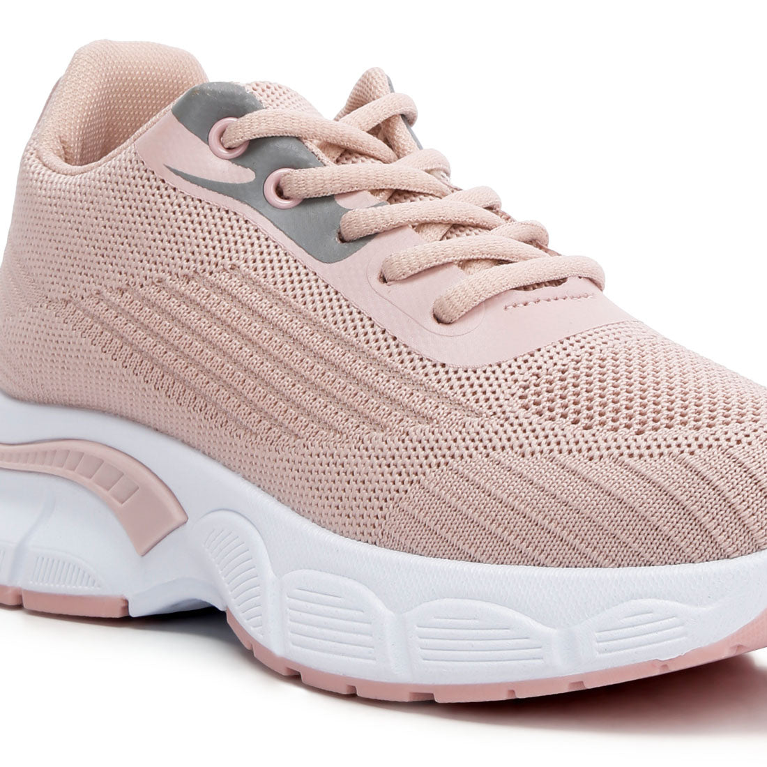 lug sole athletic sneakers#color_pink