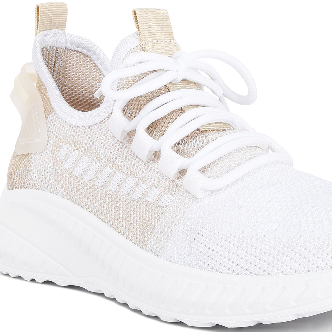 knitted chunky sneakers#color_beige