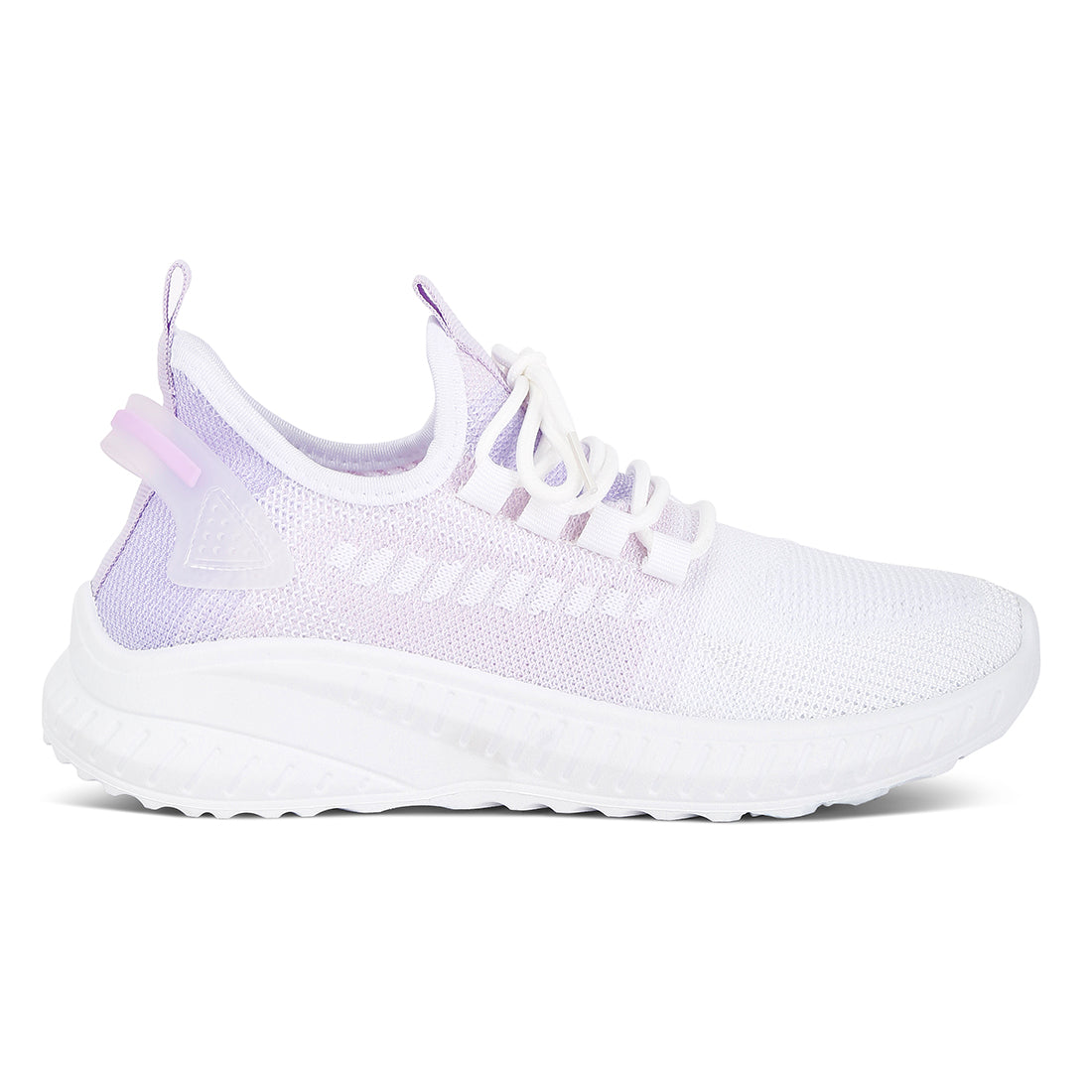 knitted chunky sneakers#color_purple