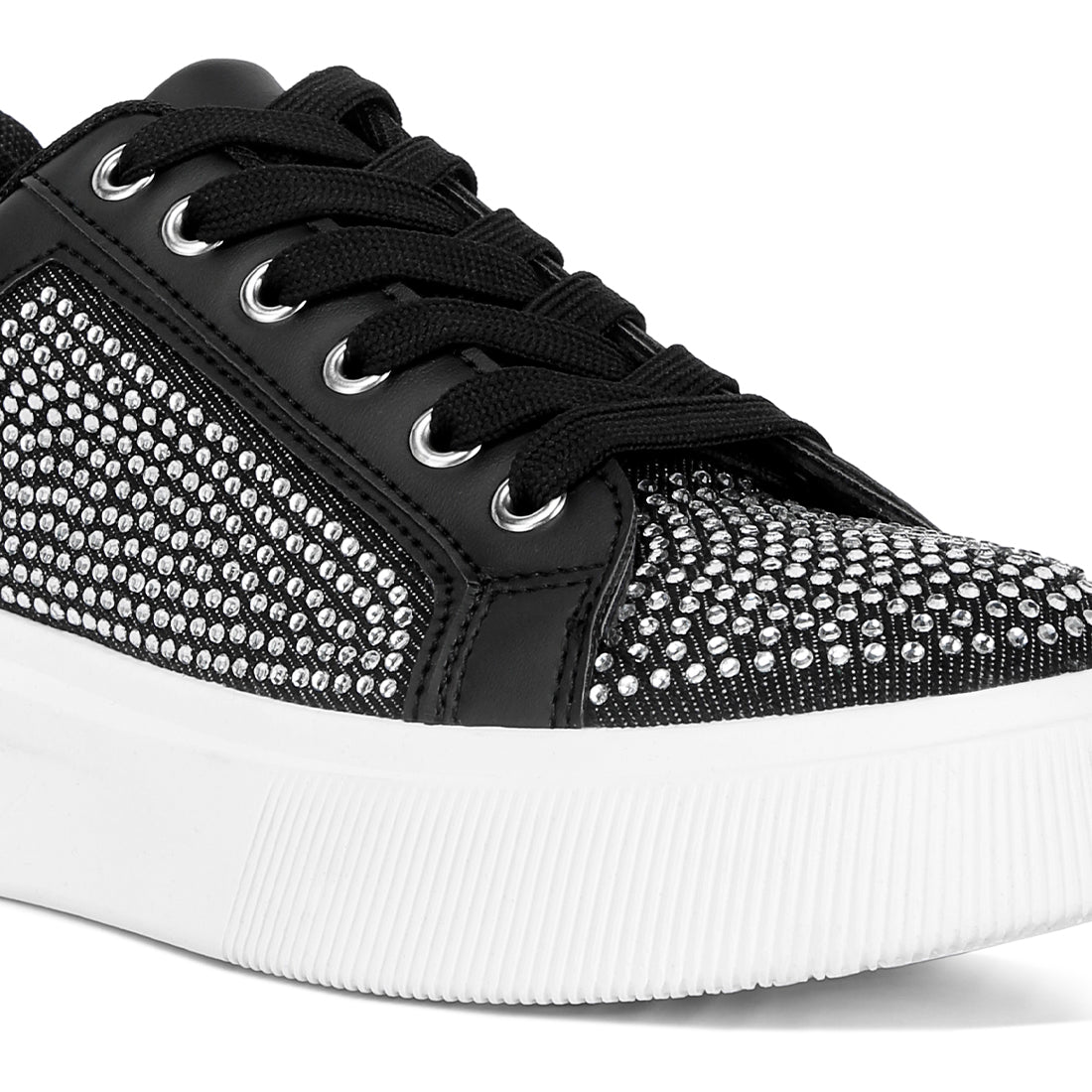 embellished chunky sneakers#color_black
