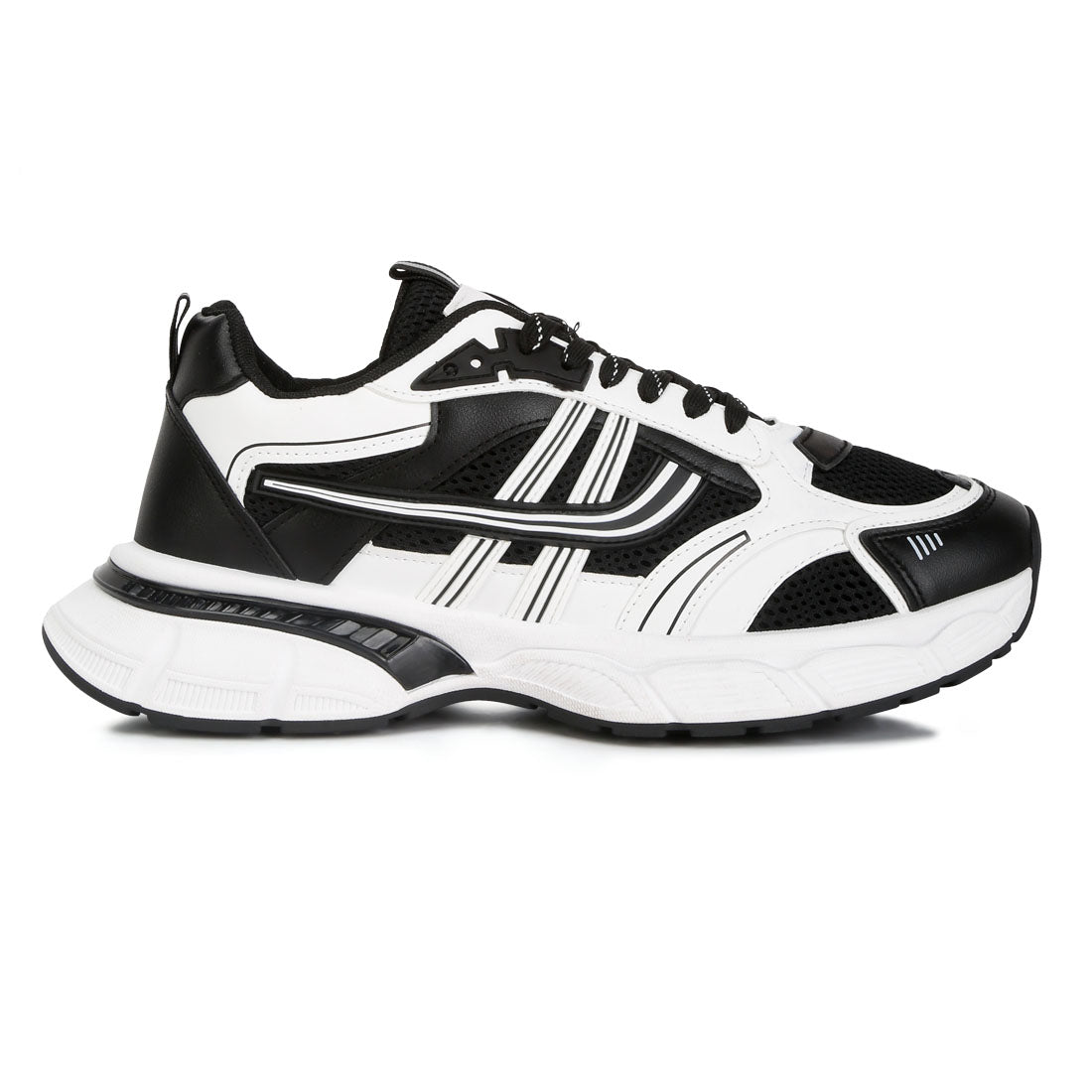 the adventure lace-up sneakers#color_black