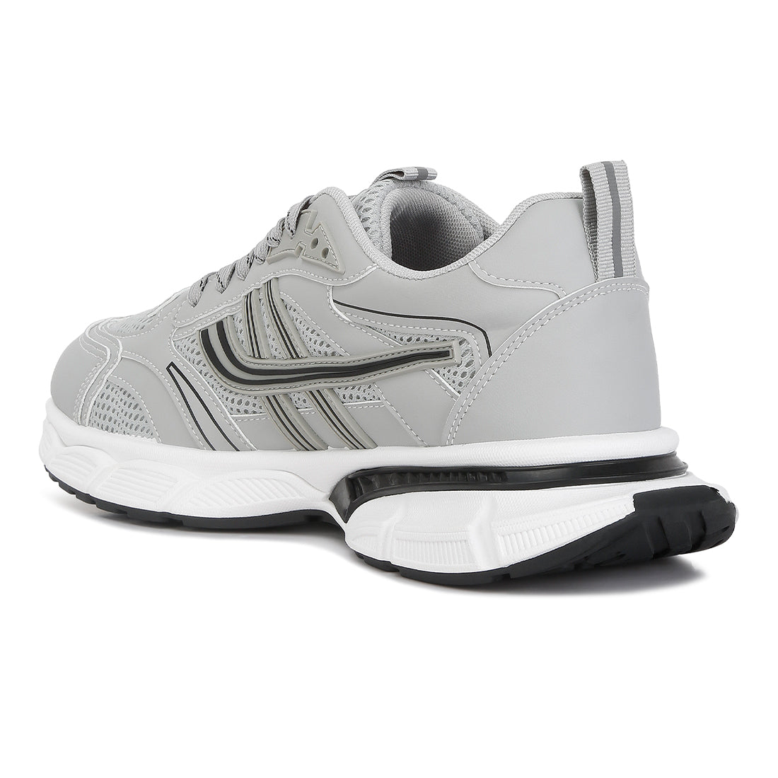 the adventure lace-up sneakers#color_grey