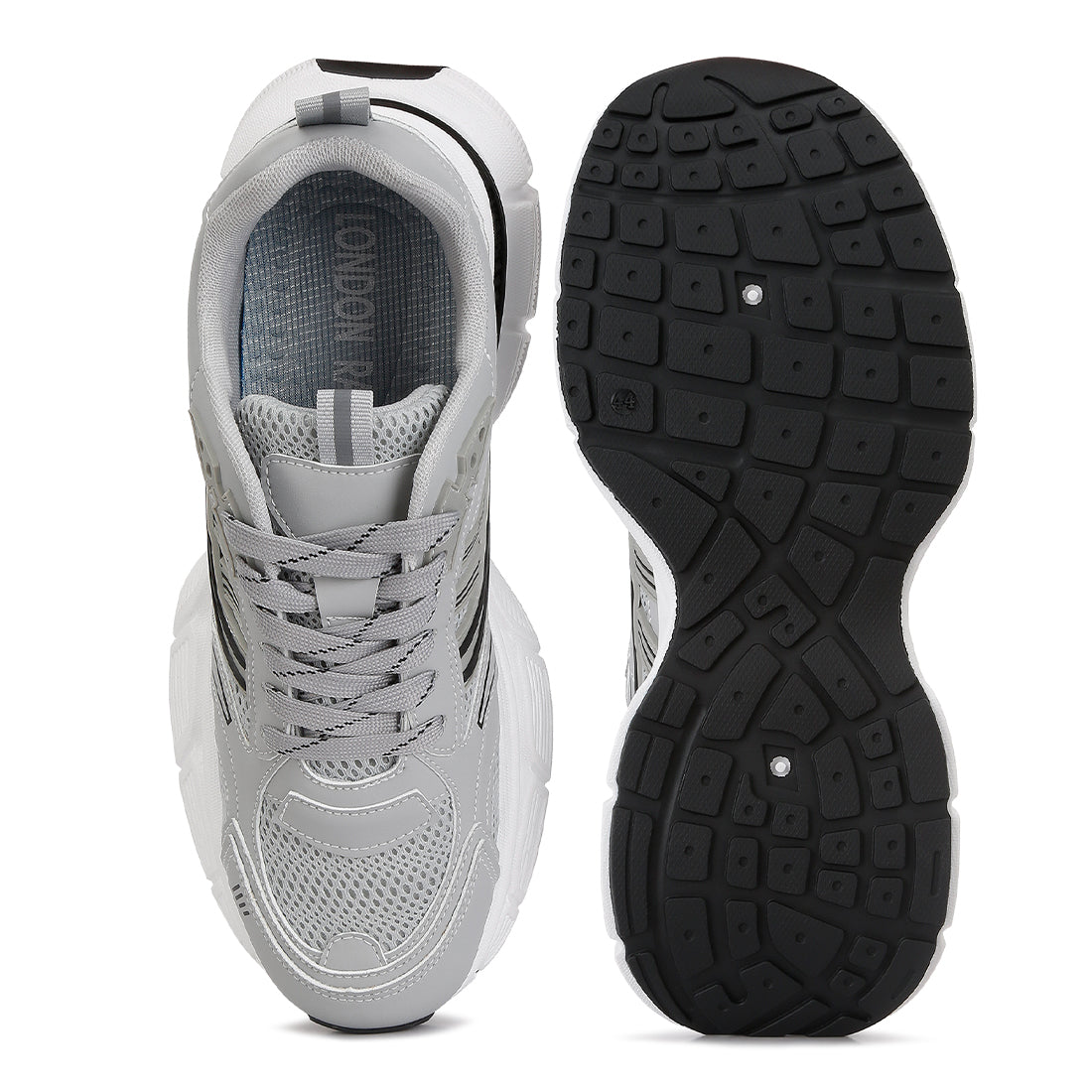 the adventure lace-up sneakers#color_grey