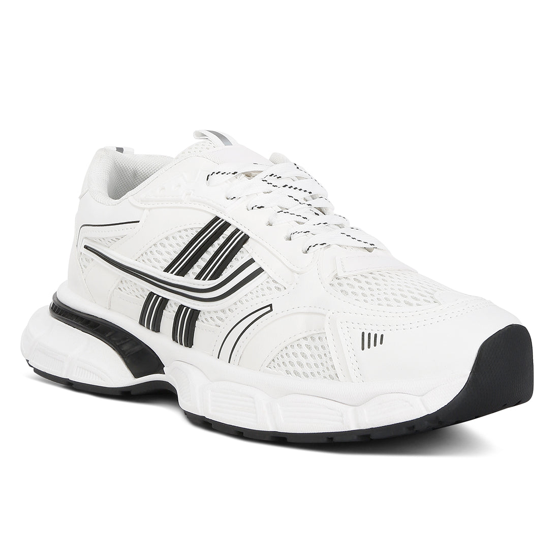 the adventure lace-up sneakers#color_white