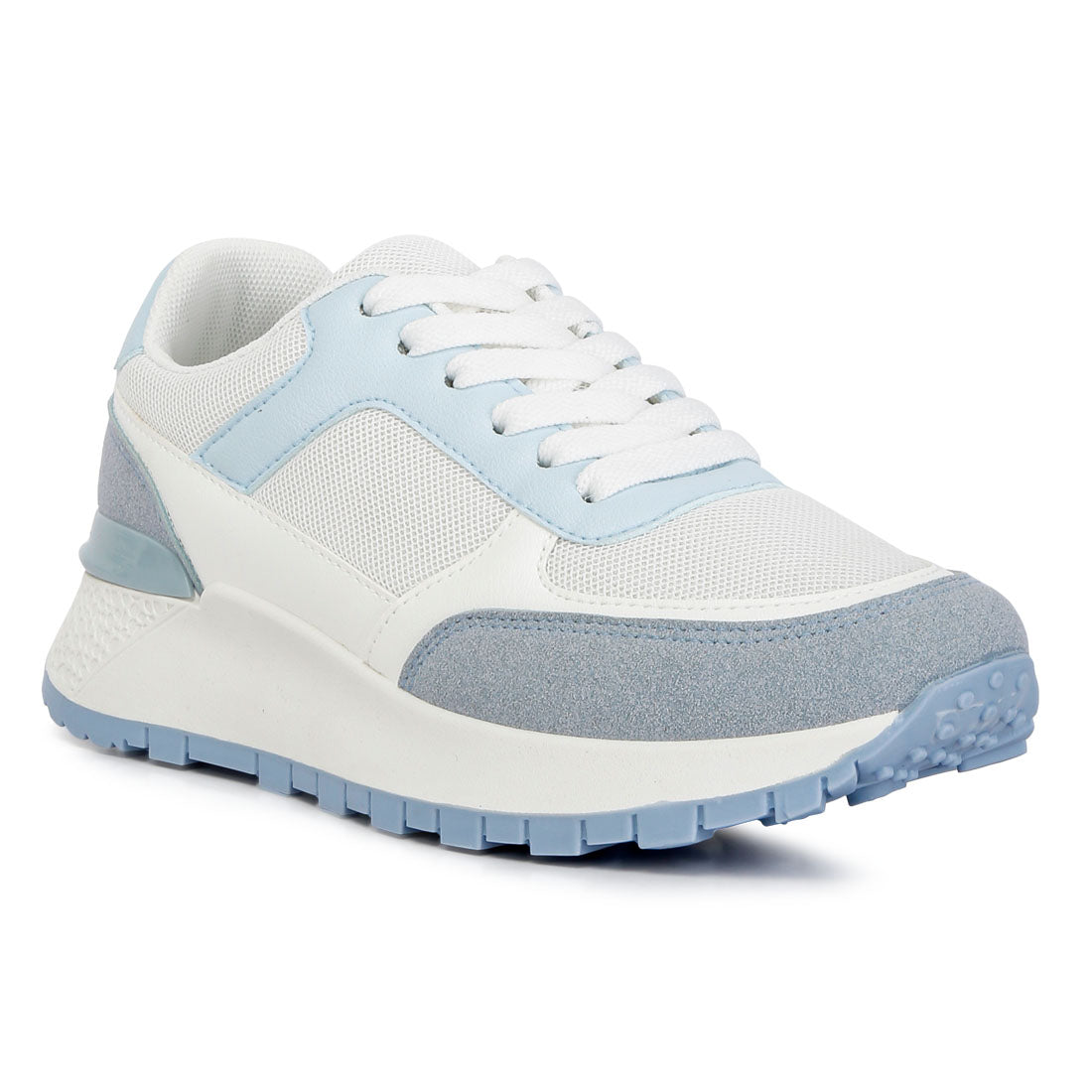 the non-ordinary lace up sneakers#color_sky-blue