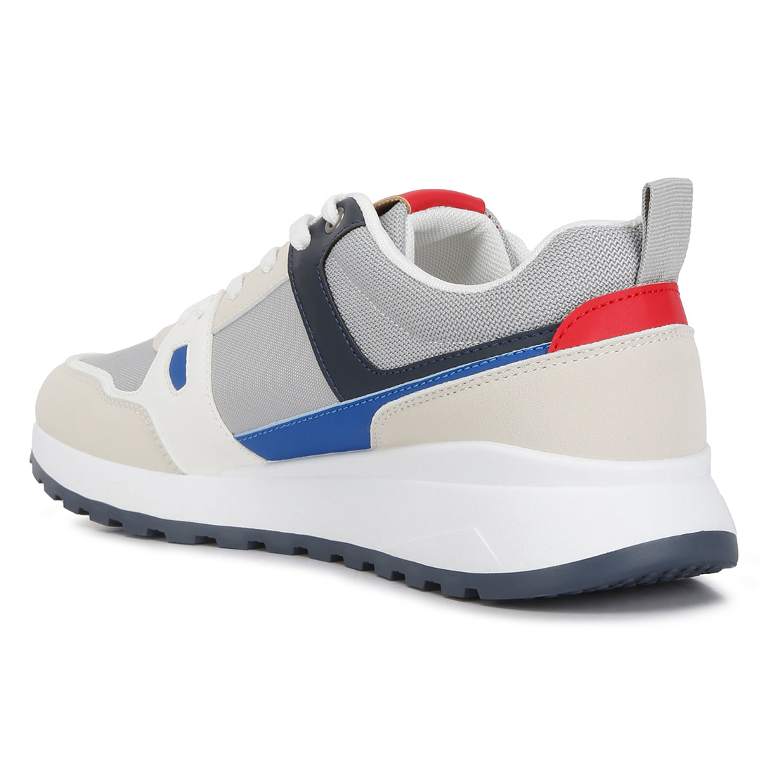 multicolour patchwork casual sneakers#color_grey