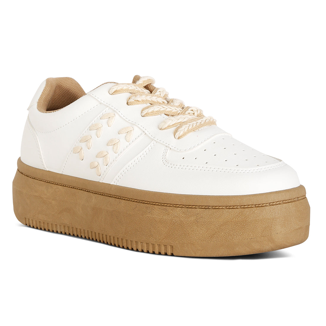 cross stitch detail sneakers#color_white