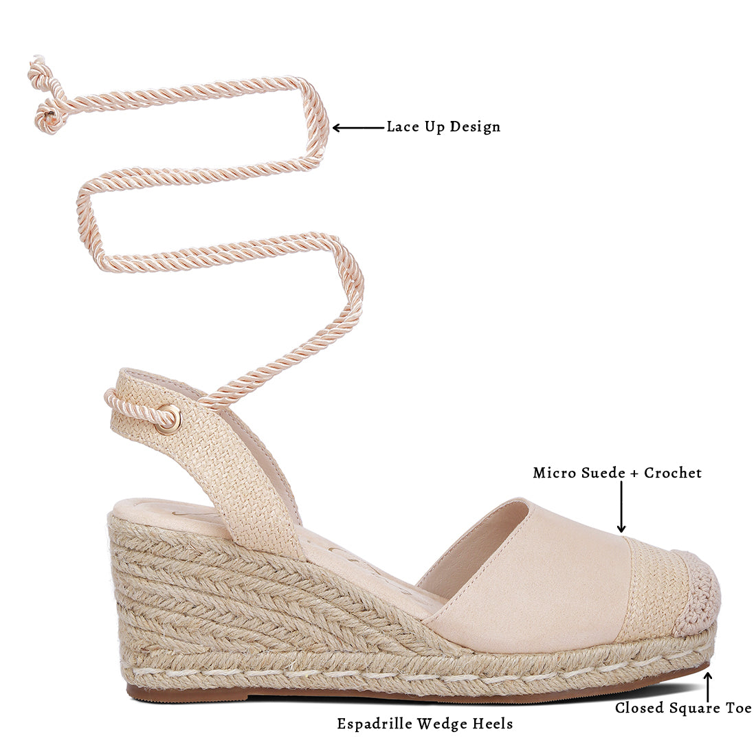 lace up crochet espadrilles#color_beige