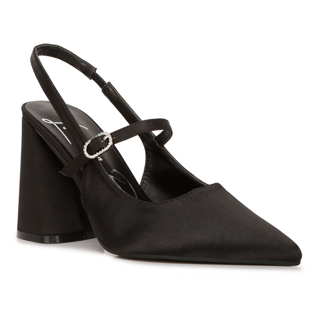 flared heel party sandals#color_black