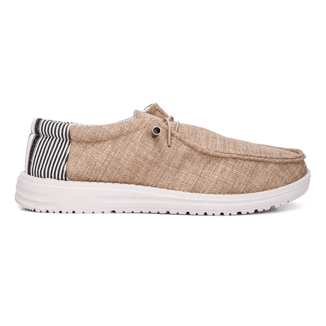 drawstring lace flatform heel shoes#color_beige