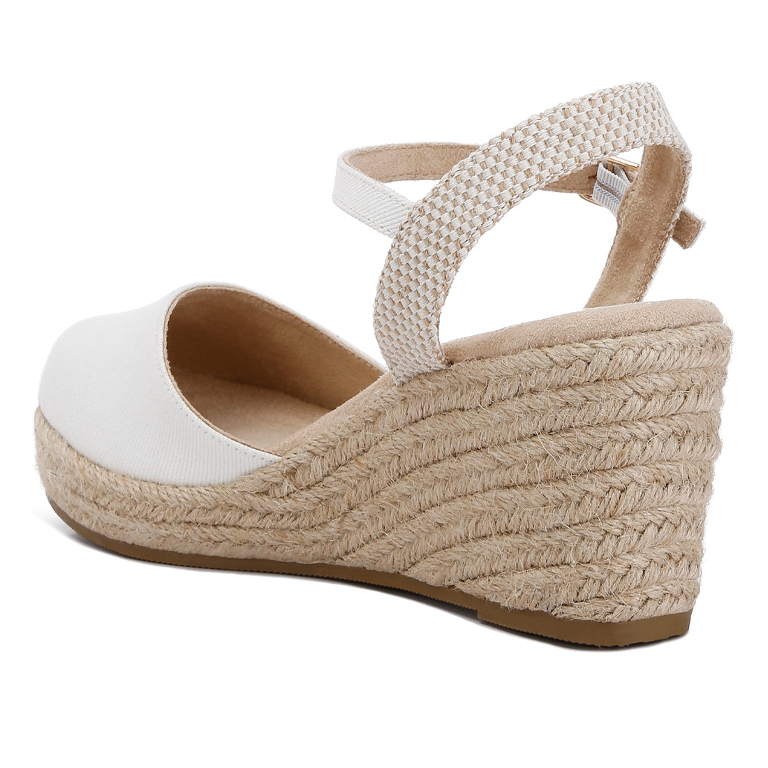 wedge espadrille sandals#color_white