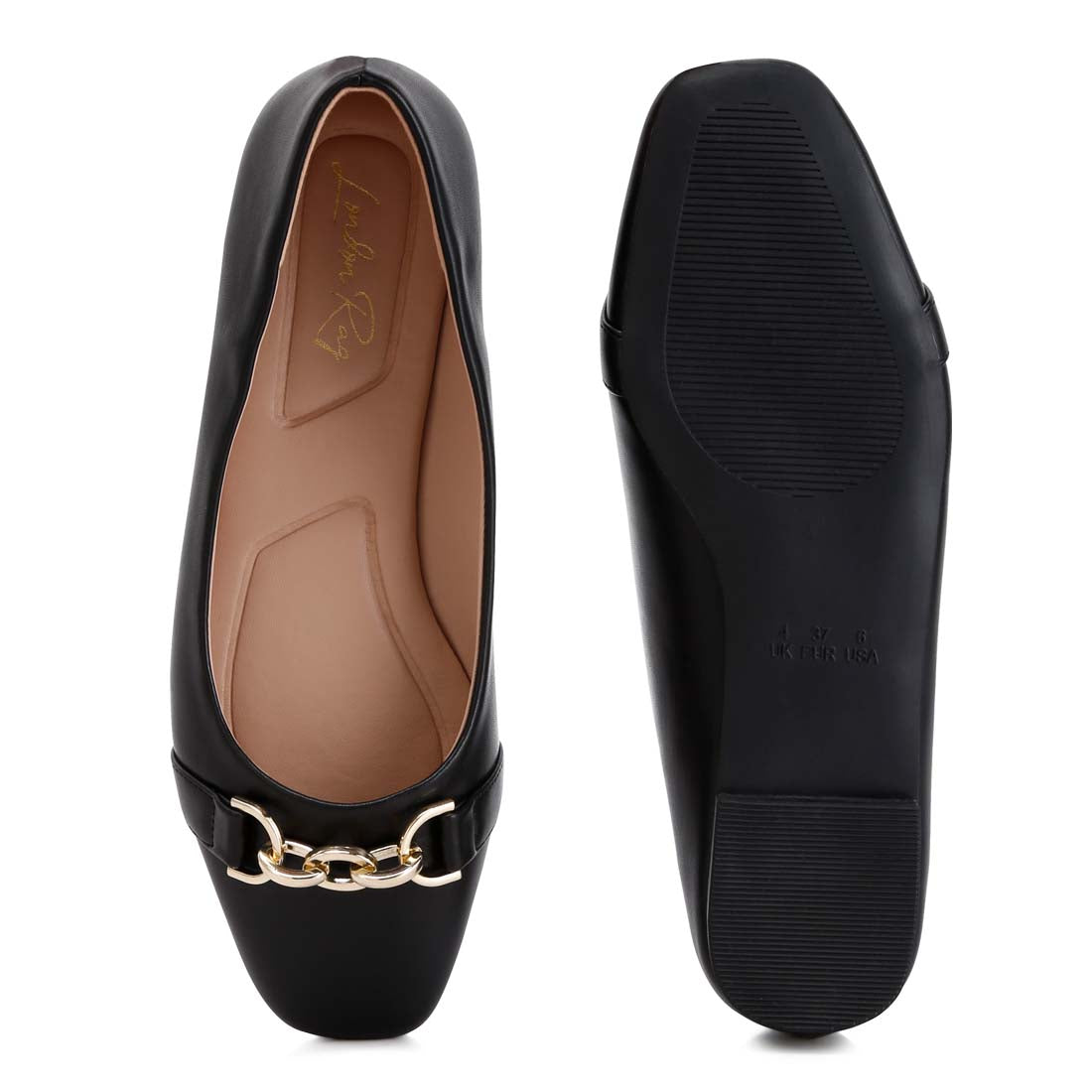 embellished flat ballets#color_black