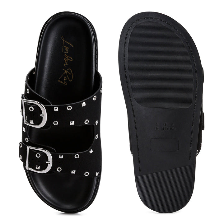 lenny embellished sandals#color_black