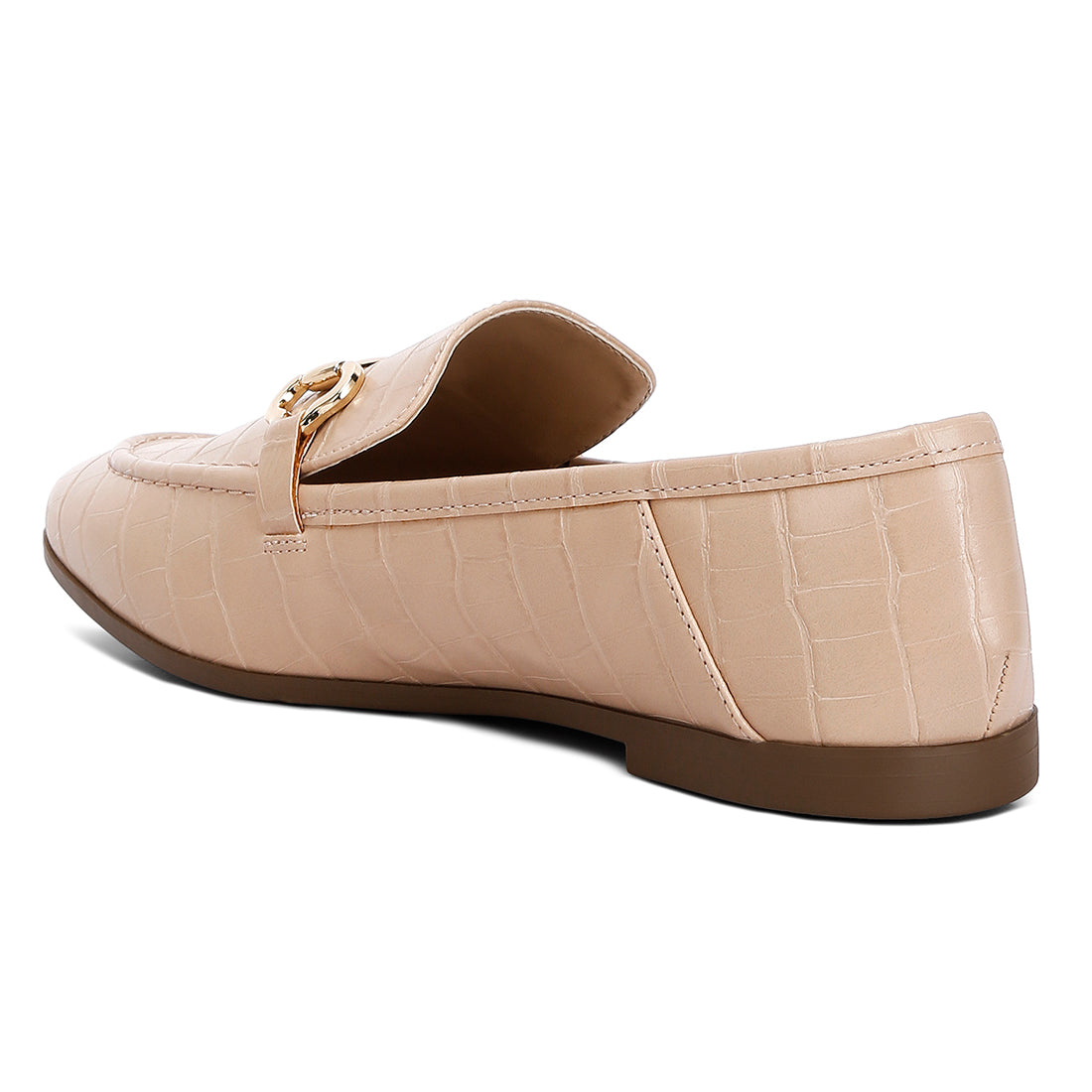 horsebit embellished loafers#color_camel