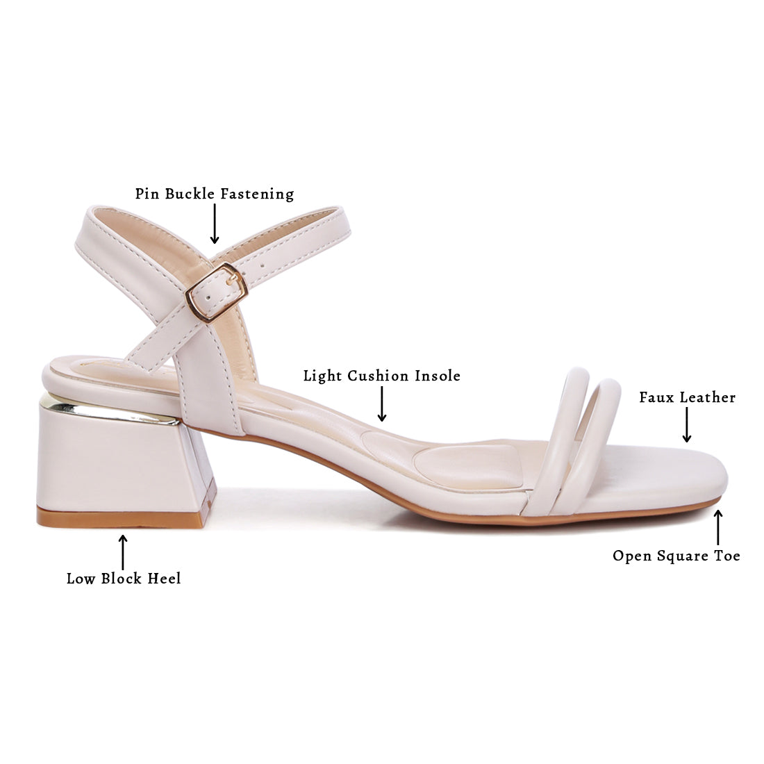 ankle strap low block heels#color_beige