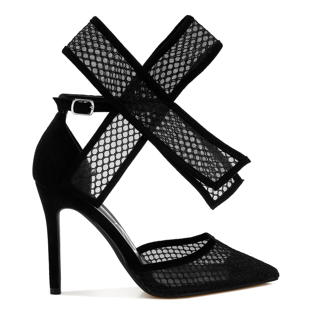 big bow detail stiletto sandals
#color_black