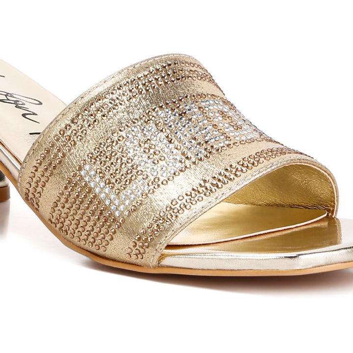 Diamante Embellished London Sandals