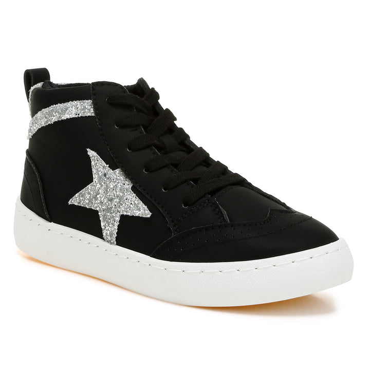 star high ankle sneakers#color_black