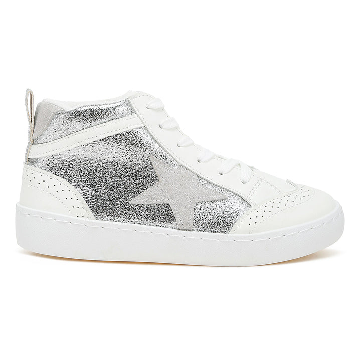 star high ankle sneakers#color_silver