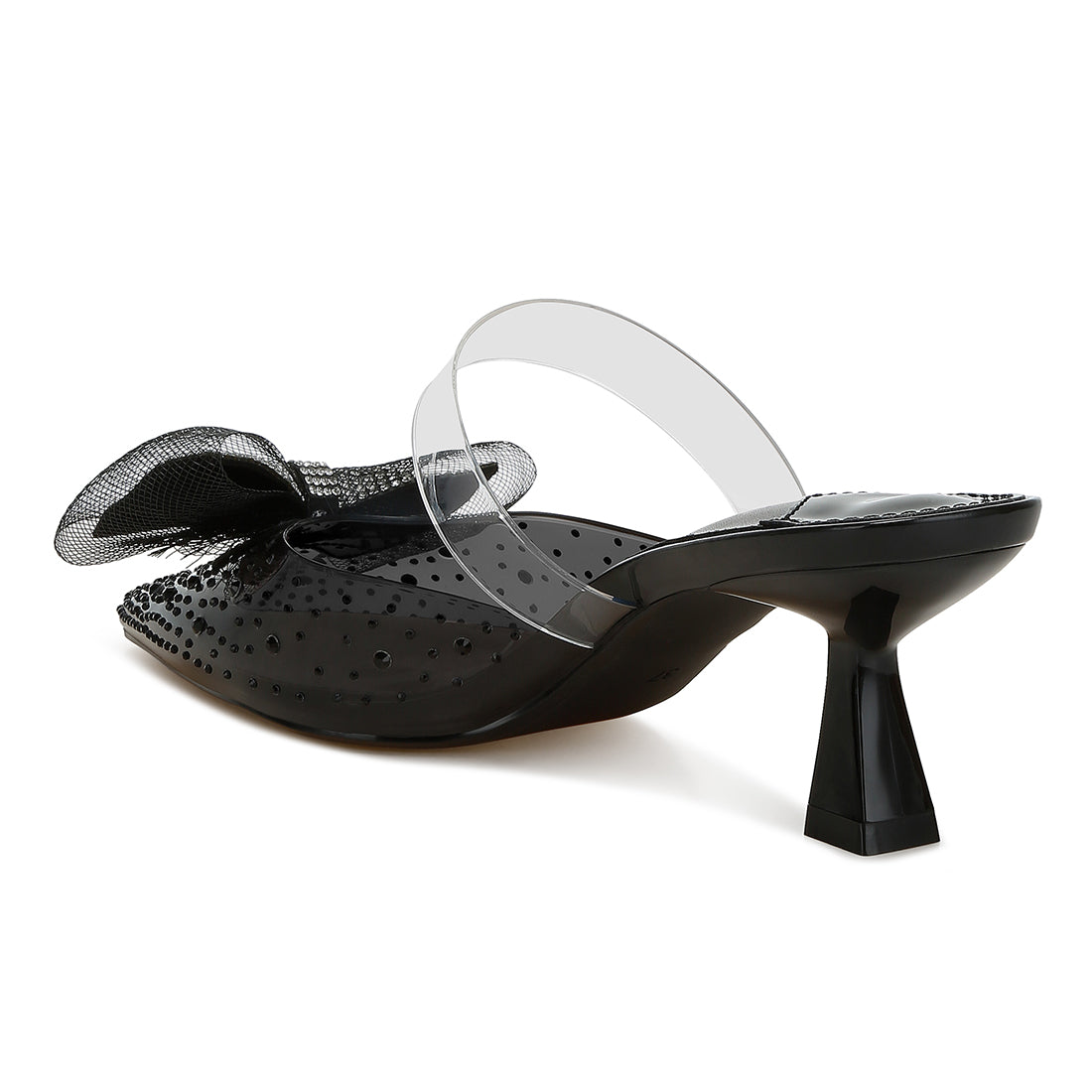 embellished bow kitten heels
#color_black