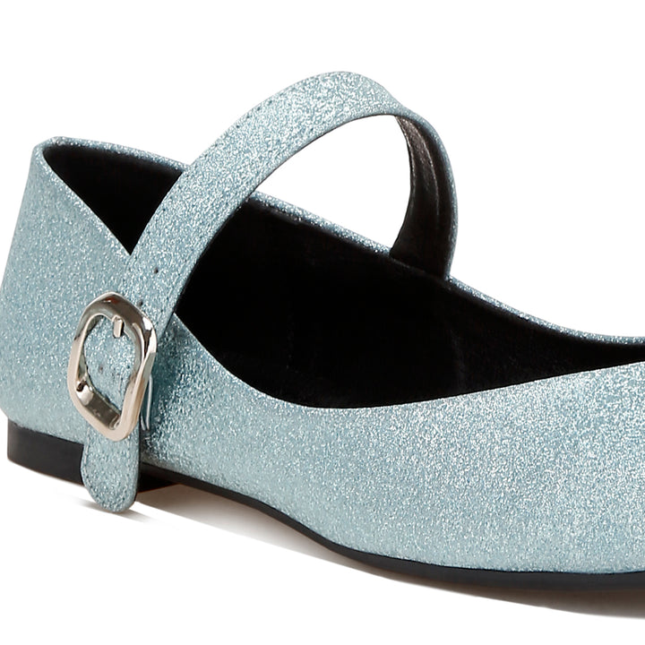 glitter pin buckle ballerinas#color_baby-blue