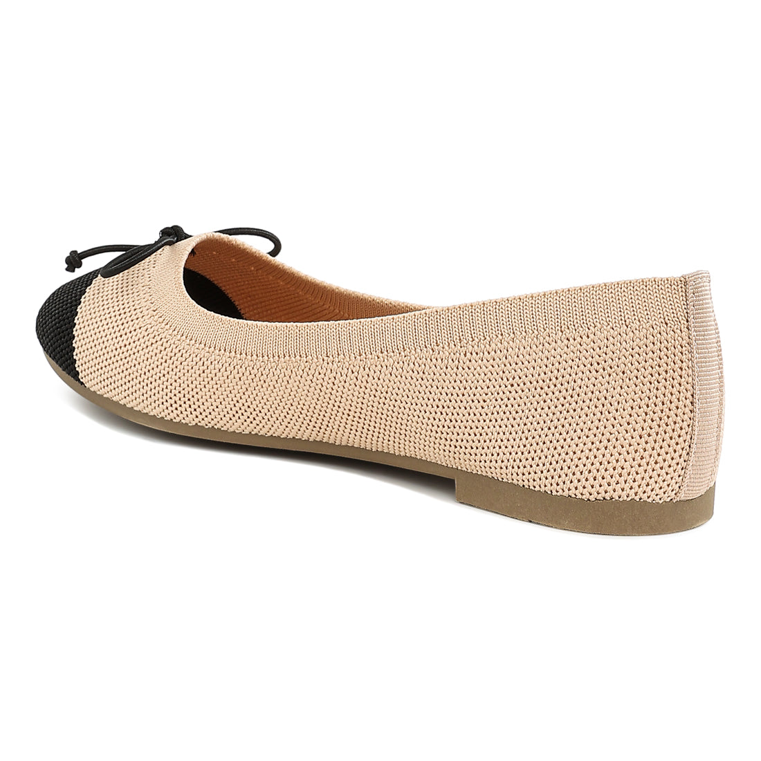 two tone ballerinas
#color_beige