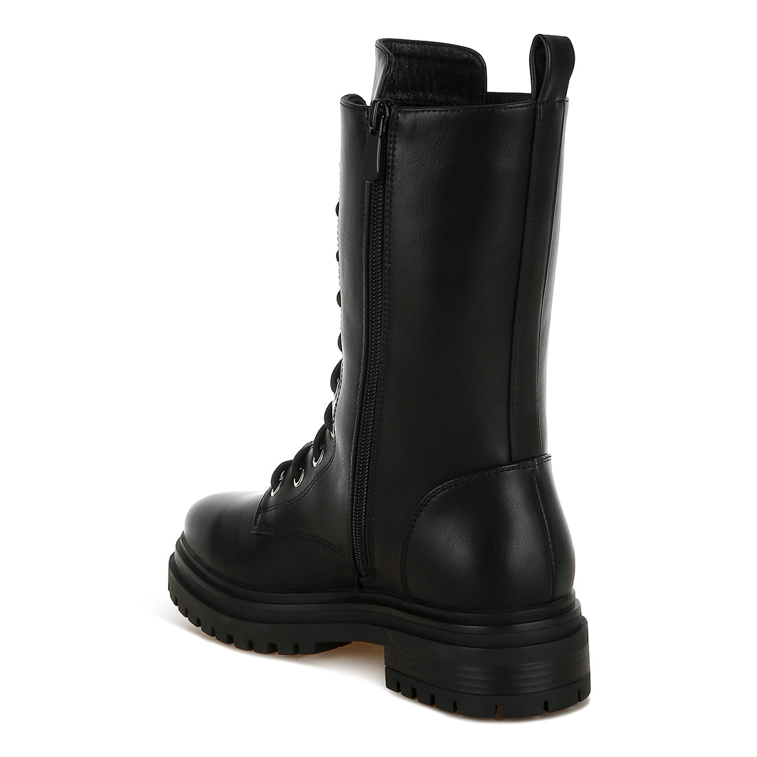 rhinestone jewelled chunky boots#color_black