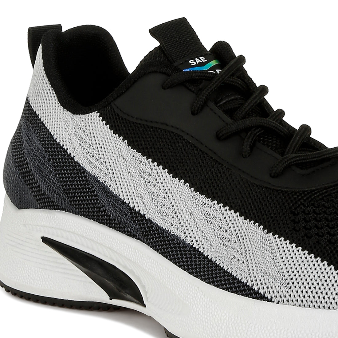 men's dual tone chunky sneakers#color_black