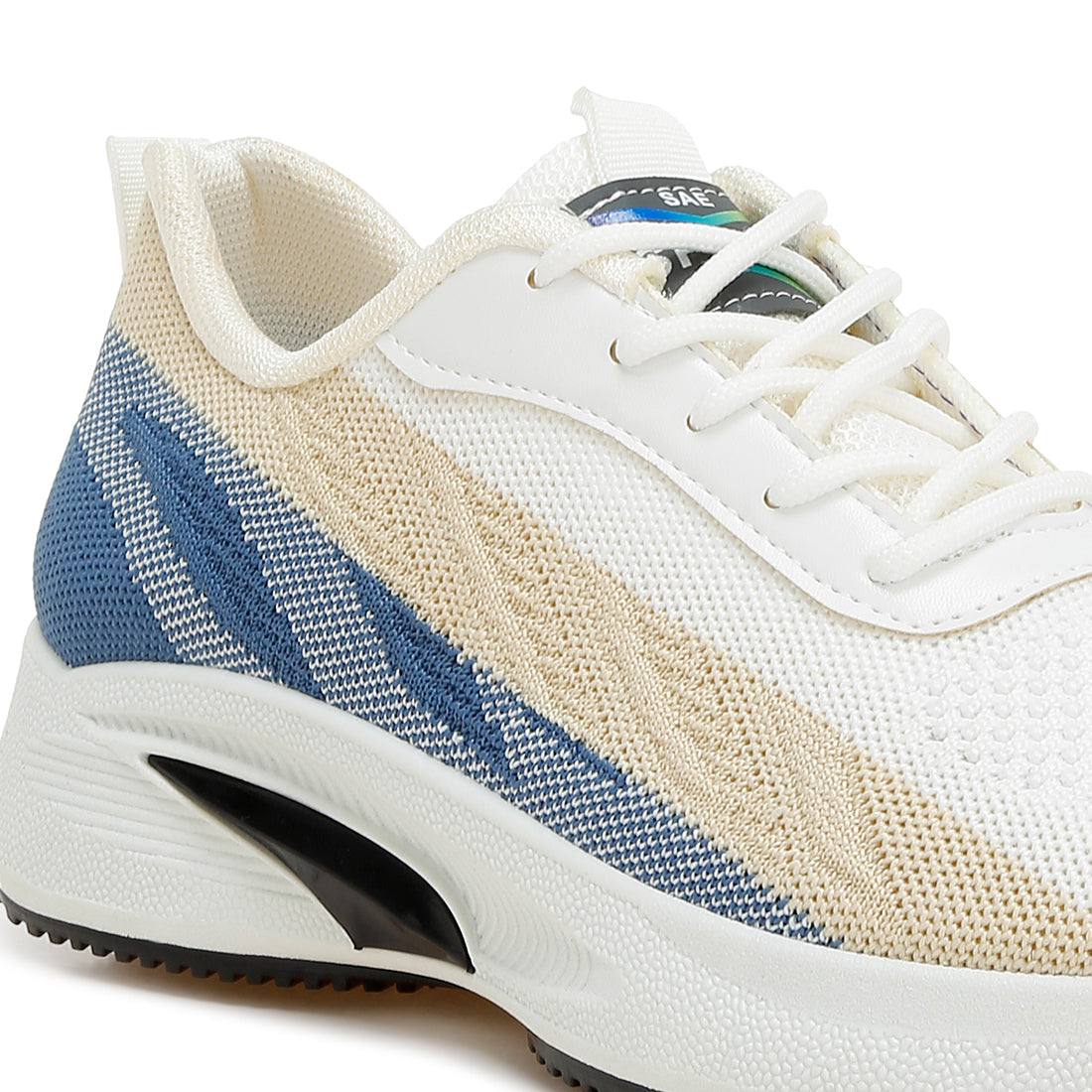 men's dual tone chunky sneakers#color_white